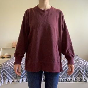 aerie Oversized High Low Sweater